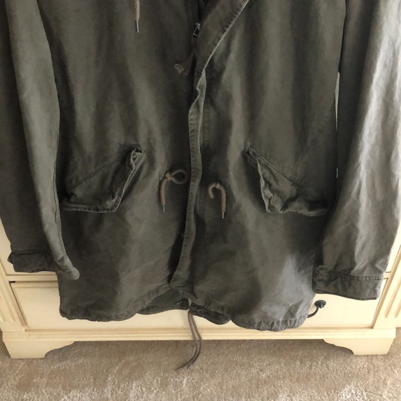 Gap Men’s Military Style Coat Jacket - Picture 4 of 8